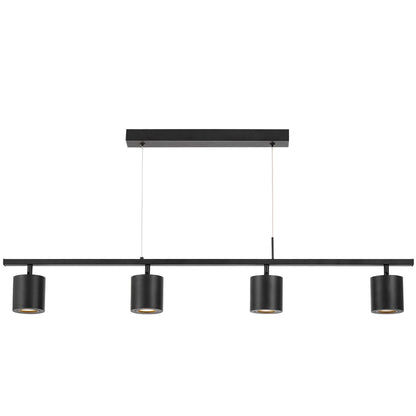 MODERN BLACK BOLT W4 PENDANT LAMP - LuminaLux