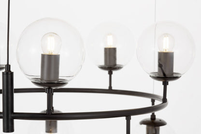 MODERN BLACK CEREDO NEO W10 PENDANT LAMP - LuminaLux