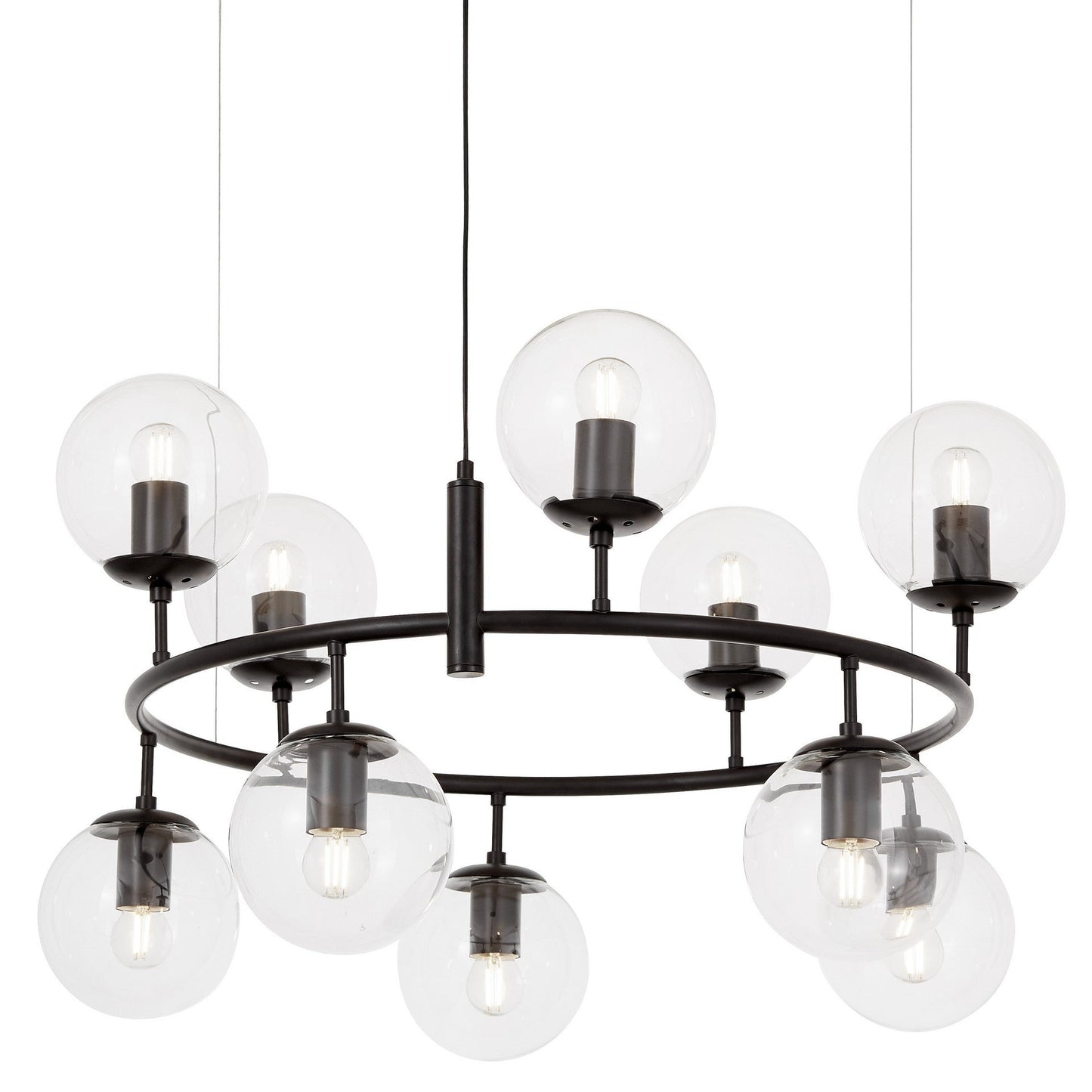 MODERN BLACK CEREDO NEO W10 PENDANT LAMP - LuminaLux