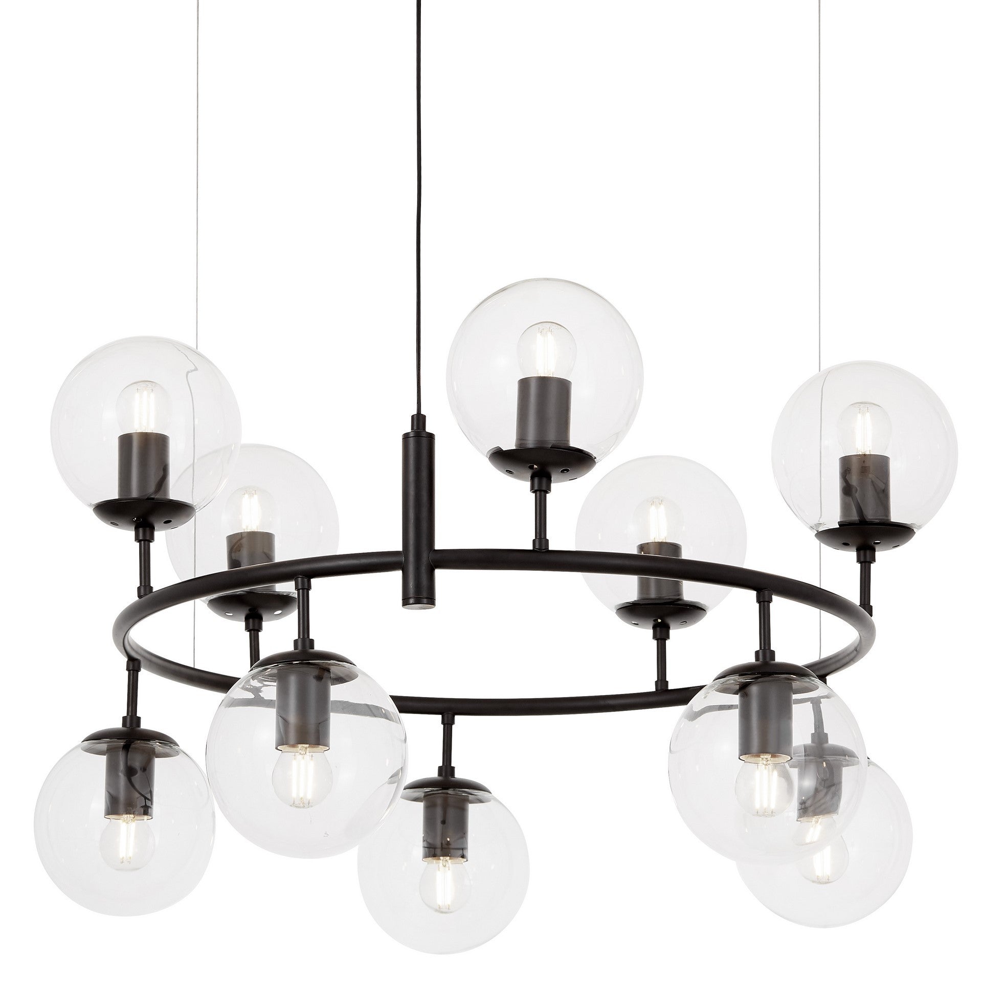 MODERN BLACK CEREDO NEO W10 PENDANT LAMP - LuminaLux
