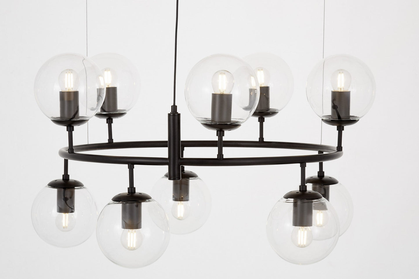 MODERN BLACK CEREDO NEO W10 PENDANT LAMP - LuminaLux