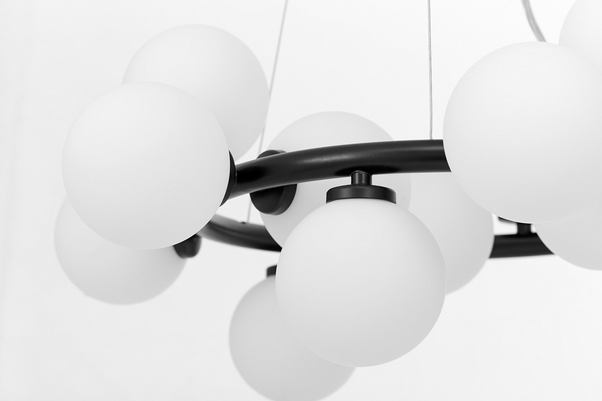 MODERN BLACK MARSIAD PENDANT LAMP W15 - LuminaLux