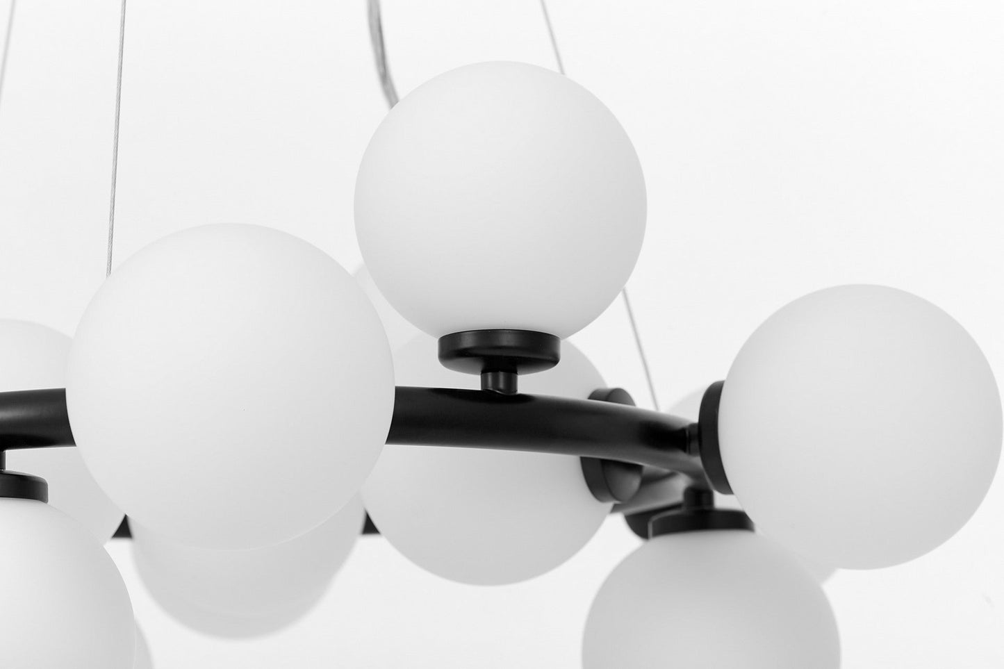 MODERN BLACK MARSIAD PENDANT LAMP W15 - LuminaLux