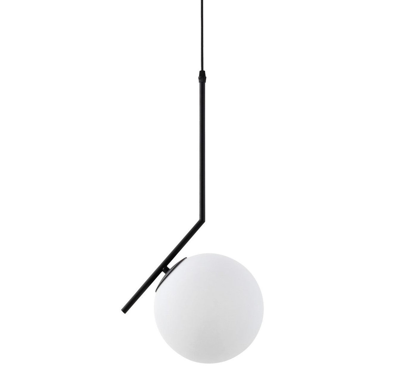 MODERN BLACK SORENTO D20 PENDANT LAMP - LuminaLux