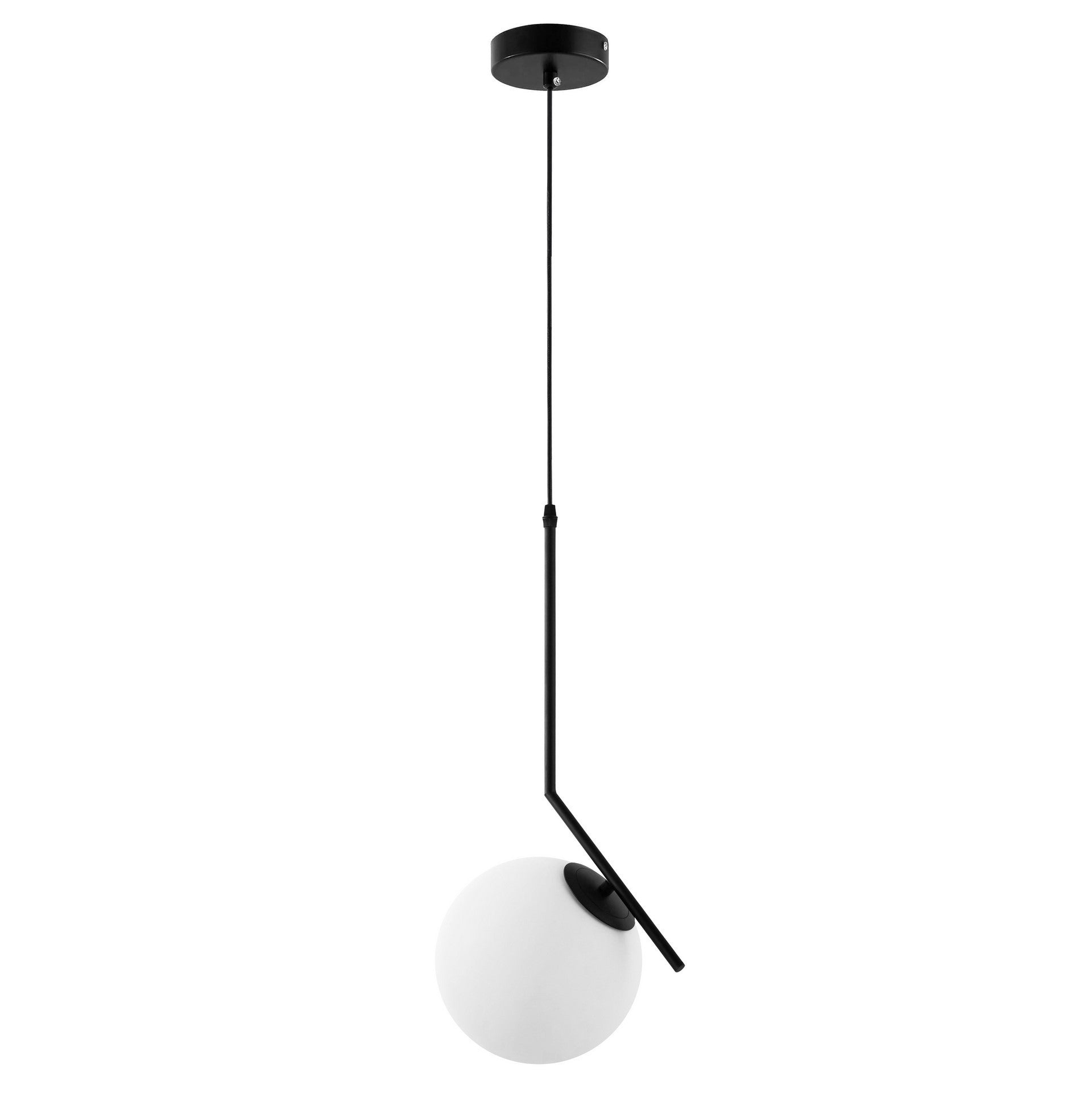 MODERN BLACK SORENTO D20 PENDANT LAMP - LuminaLux