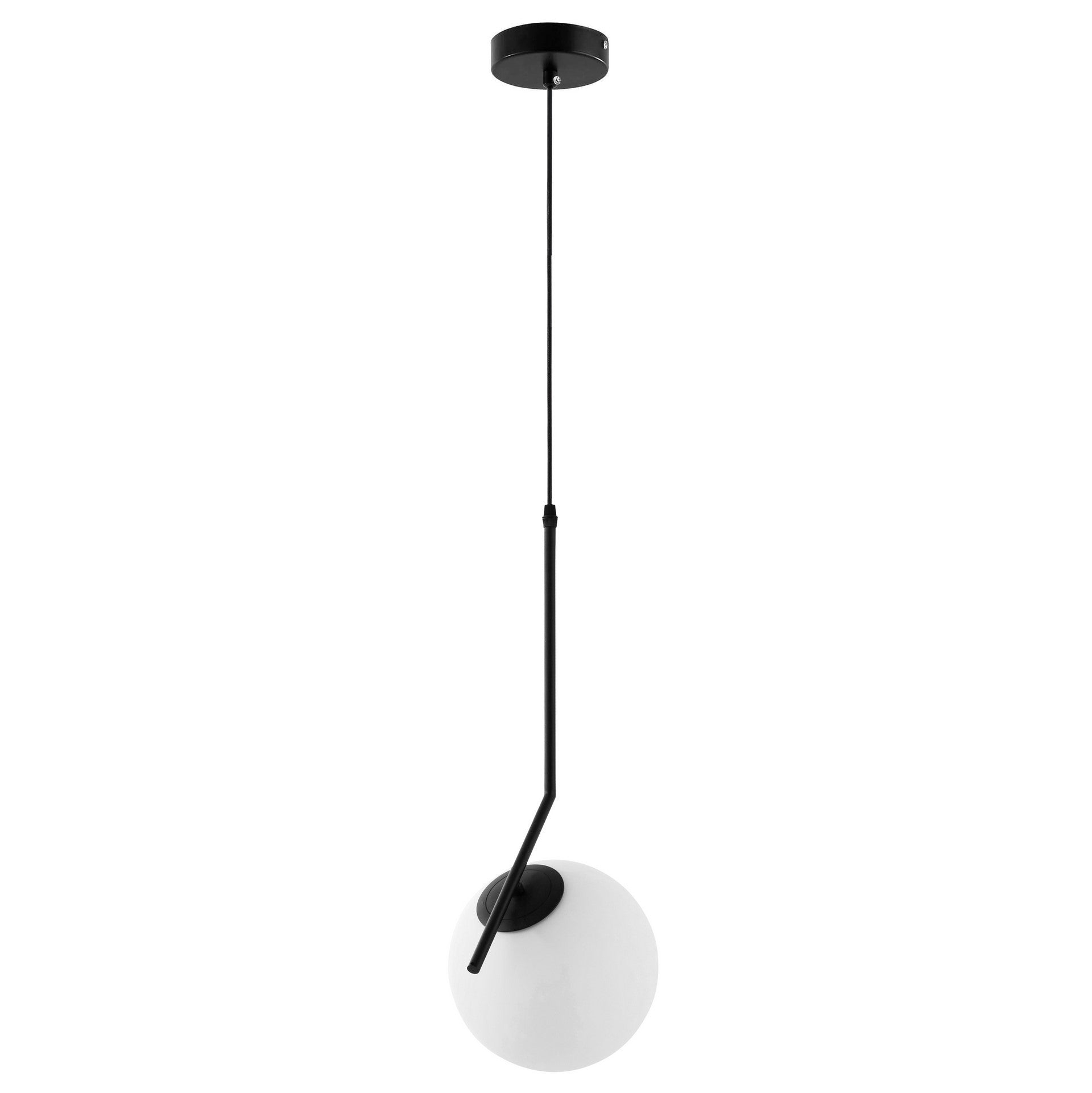 MODERN BLACK SORENTO D20 PENDANT LAMP - LuminaLux