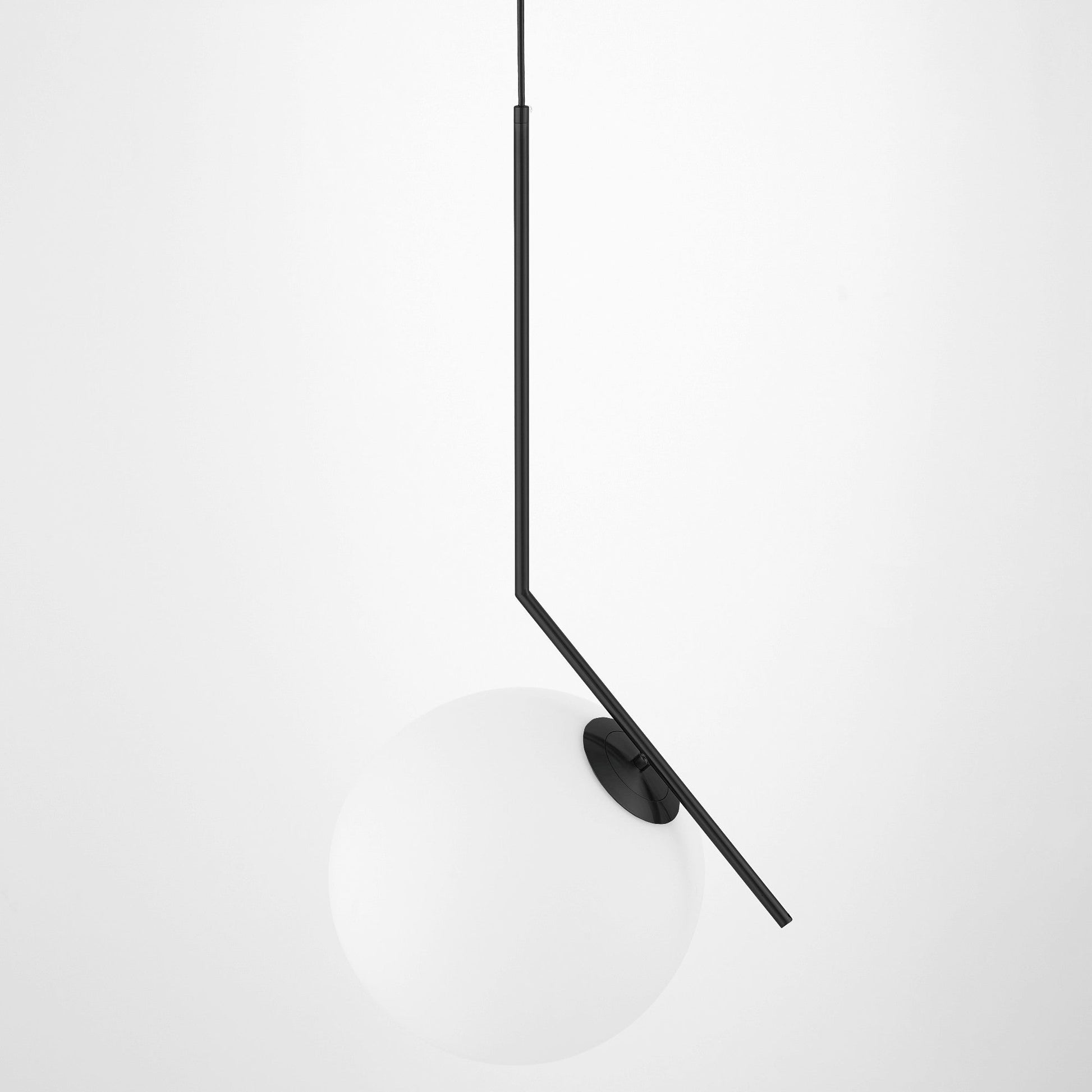 MODERN BLACK SORENTO D30 PENDANT LAMP - LuminaLux