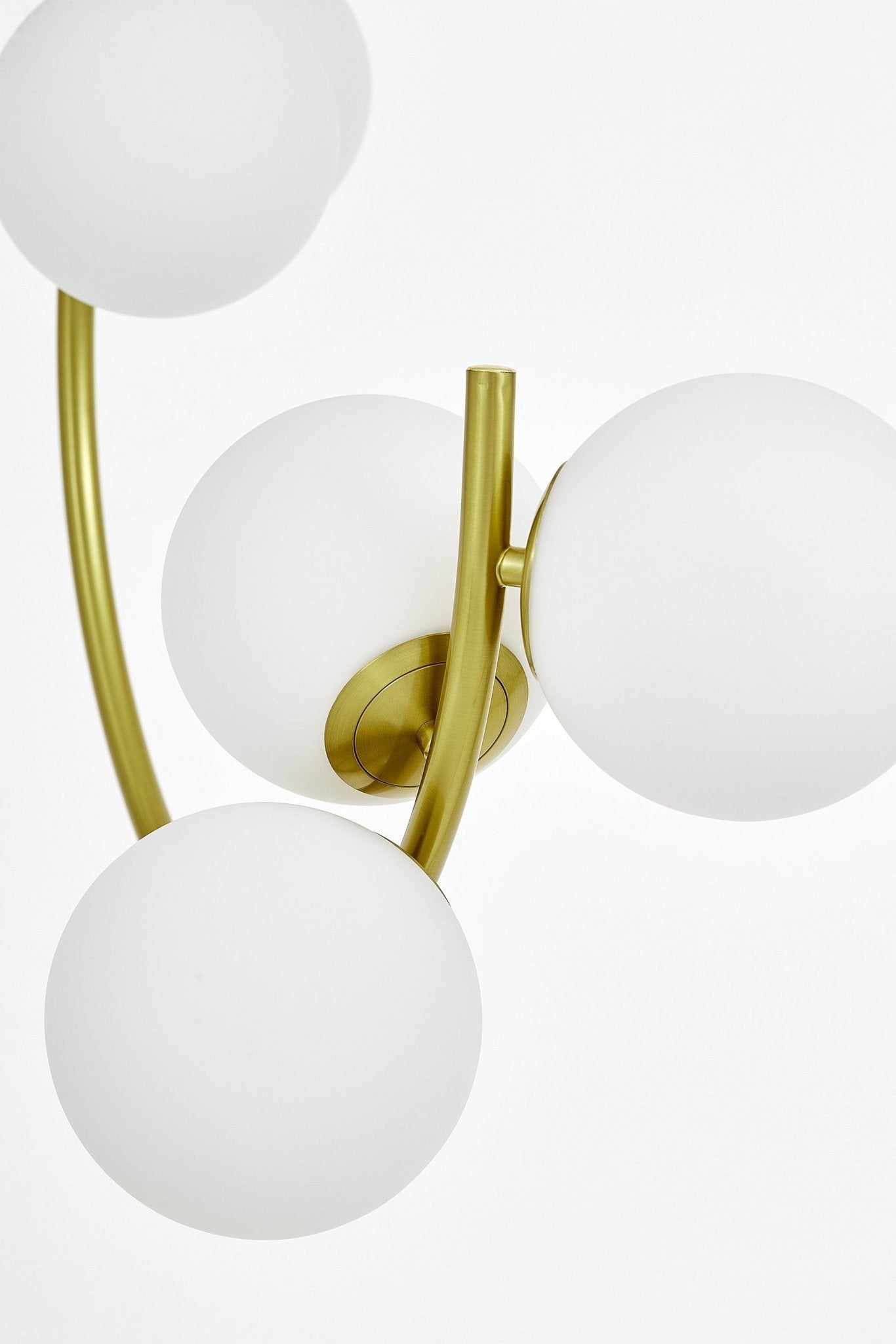 MODERN BRASS PENDANT LAMP BONIO W6 - LuminaLux