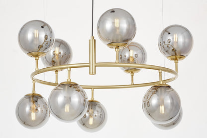 MODERN BRASS PENDANT LAMP CEREDO NEO W10 - LuminaLux