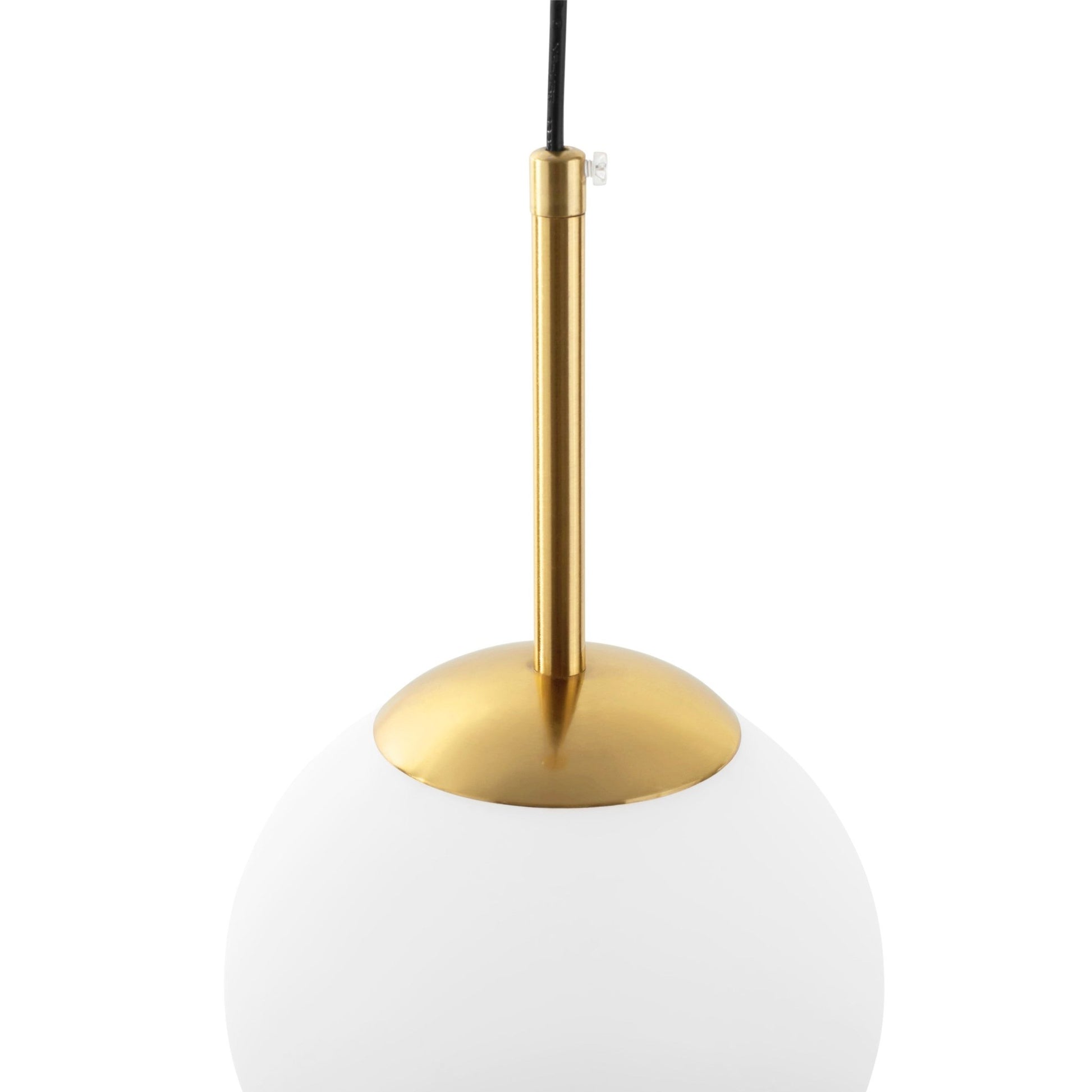 MODERN BRASS PENDANT LAMP FREDICA D15 - LuminaLux