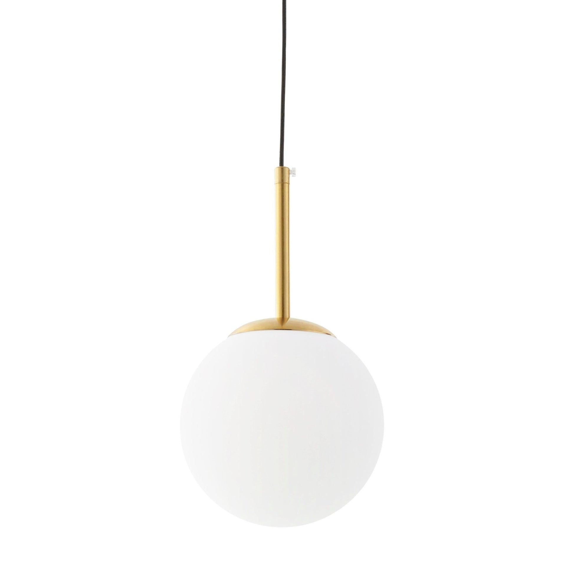 MODERN BRASS PENDANT LAMP FREDICA D15 - LuminaLux