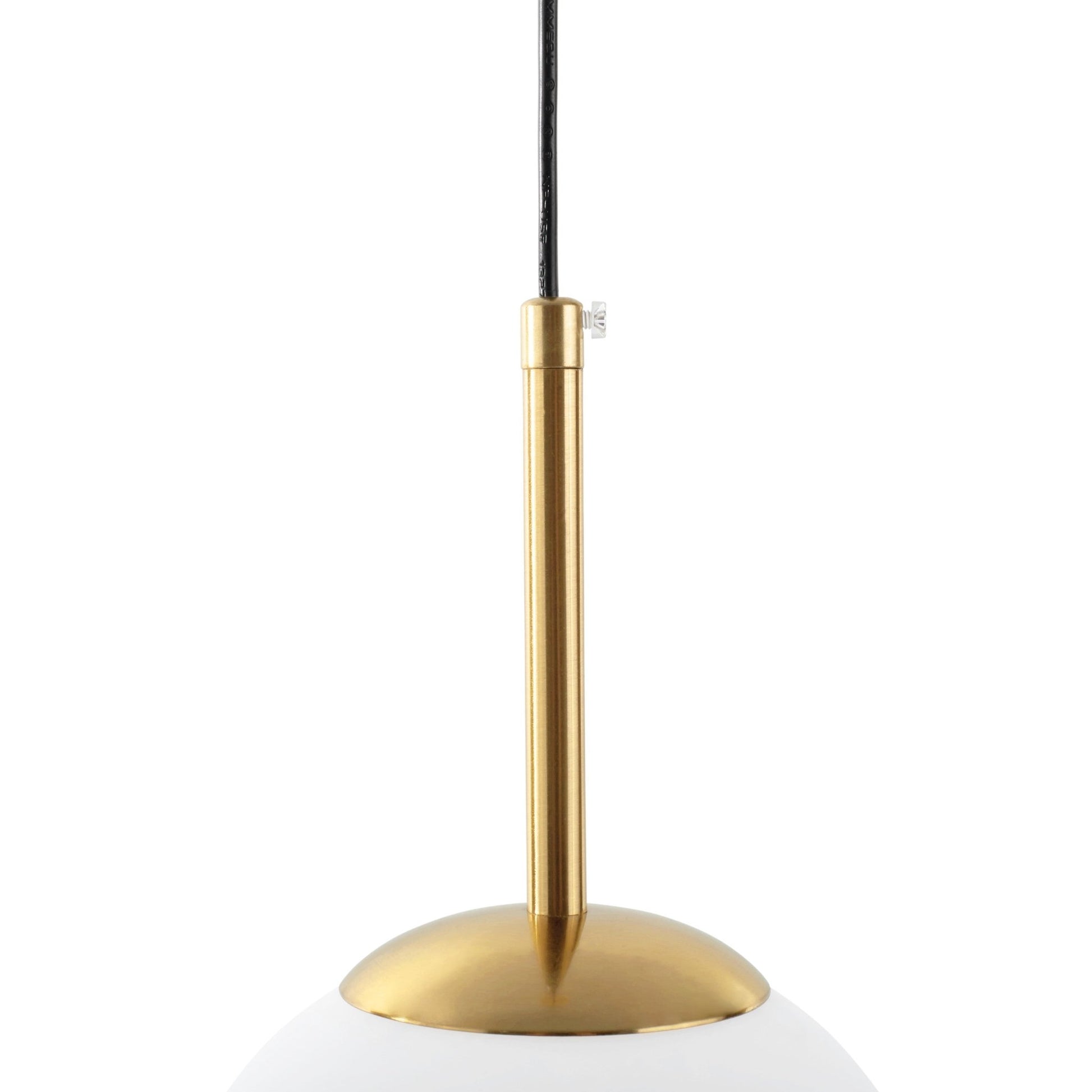 MODERN BRASS PENDANT LAMP FREDICA D15 - LuminaLux