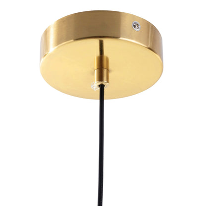 MODERN BRASS PENDANT LAMP FREDICA D15 - LuminaLux