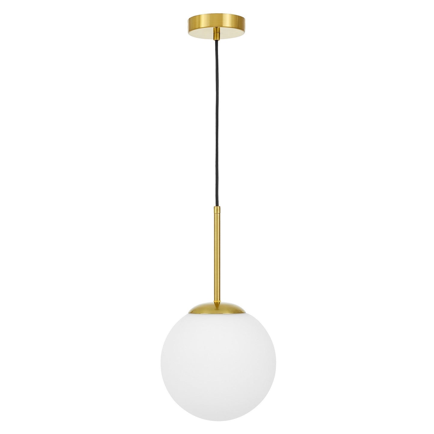 MODERN BRASS PENDANT LAMP FREDICA D20 - LuminaLux