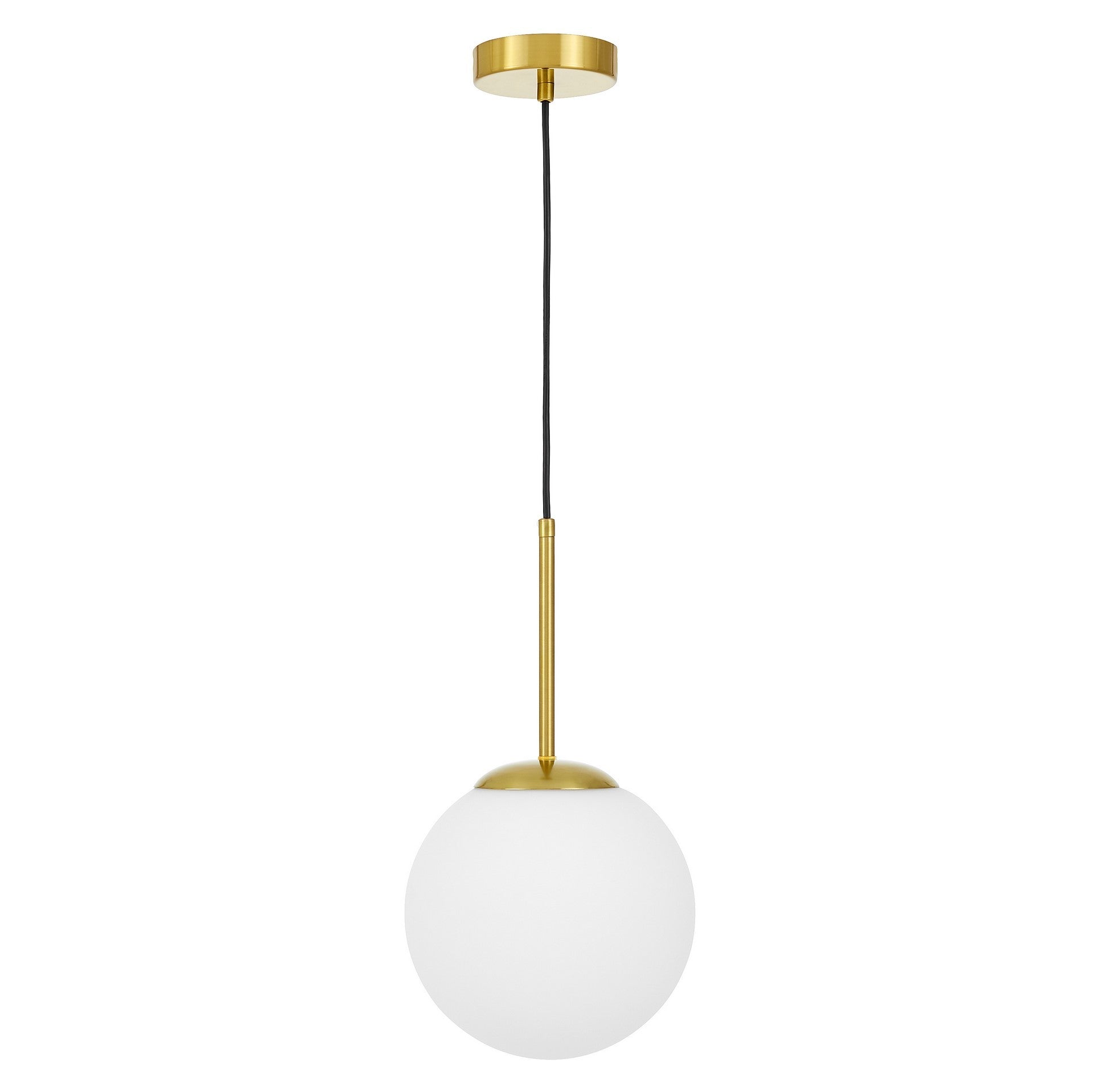 MODERN BRASS PENDANT LAMP FREDICA D20 - LuminaLux