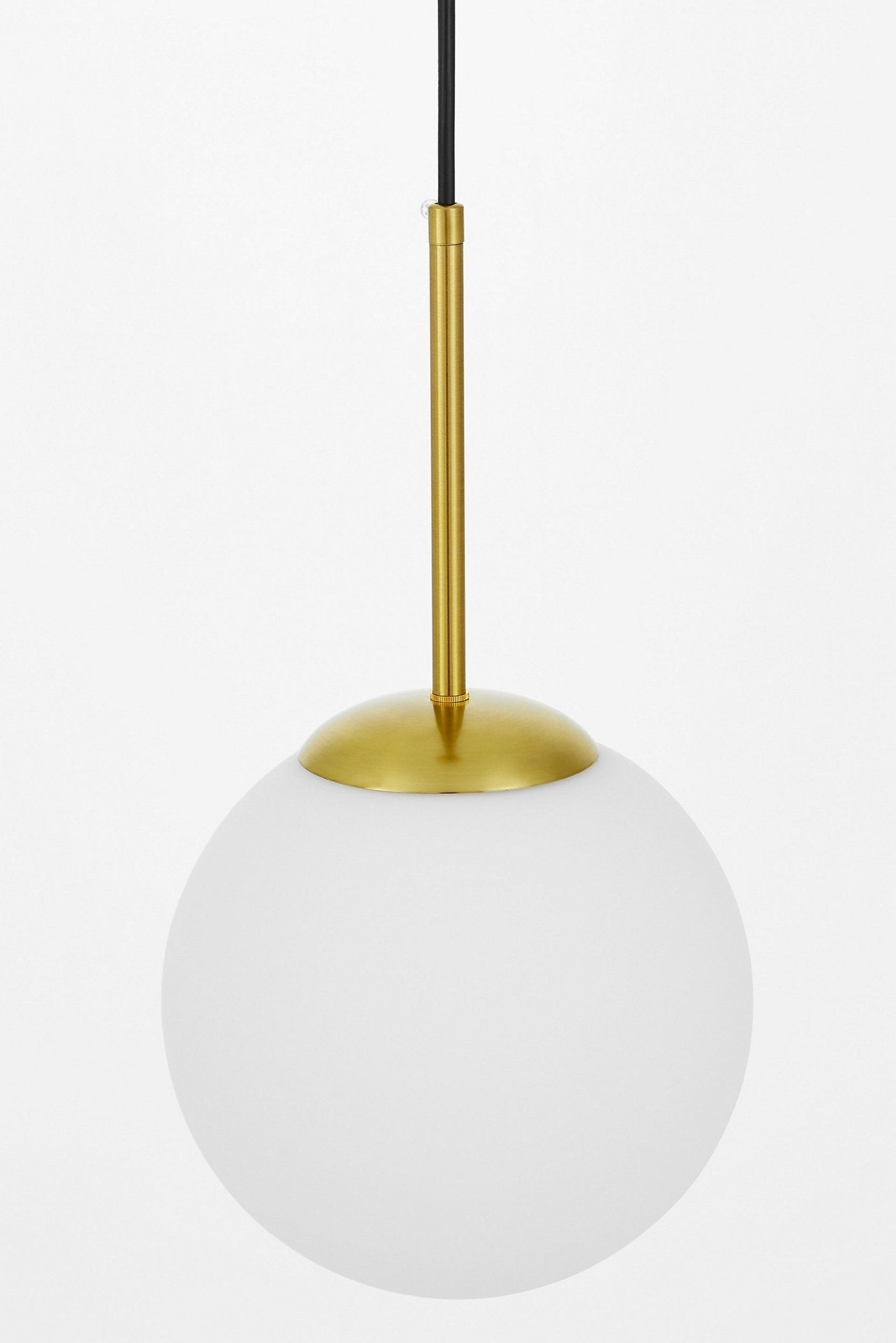 MODERN BRASS PENDANT LAMP FREDICA D20 - LuminaLux