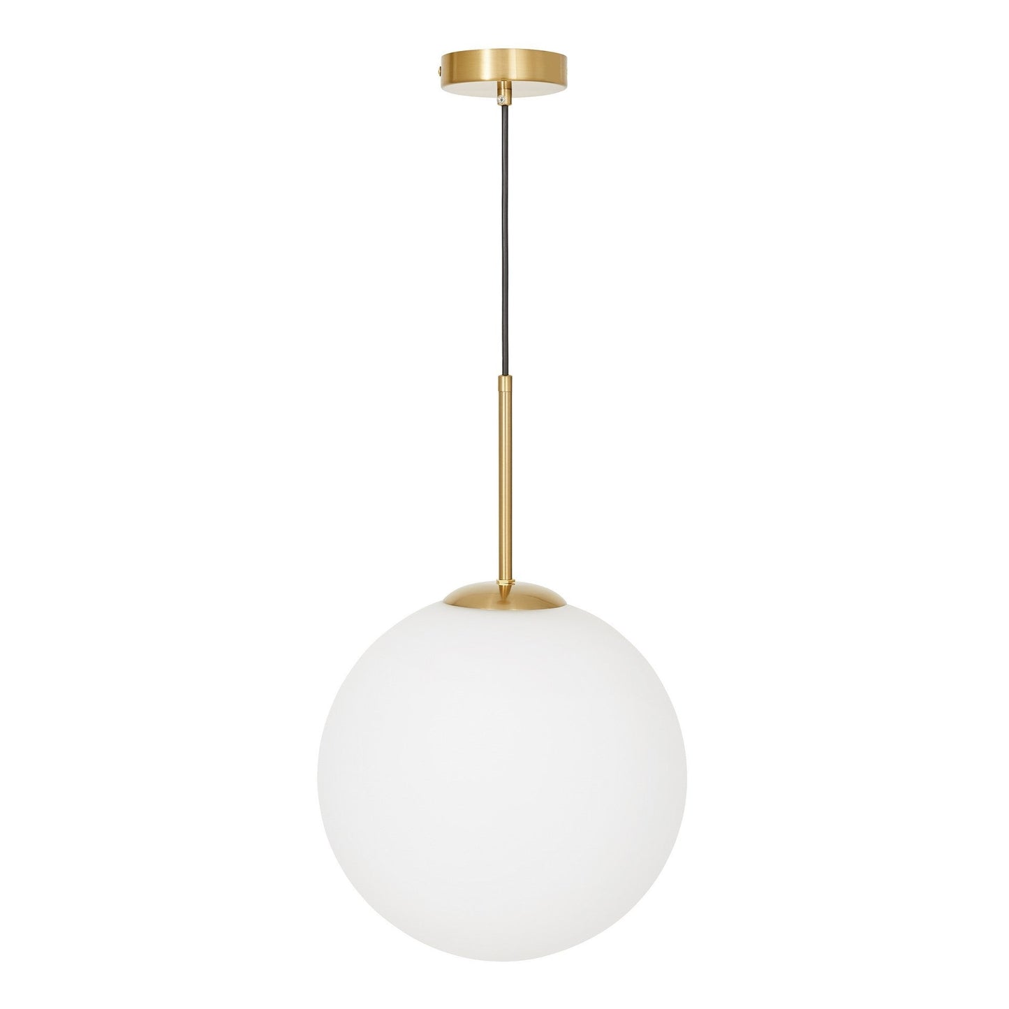 MODERN BRASS PENDANT LAMP FREDICA D30 - LuminaLux