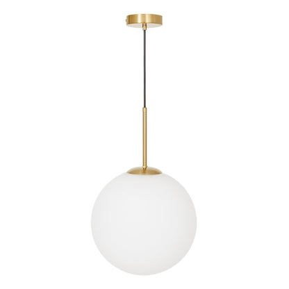 MODERN BRASS PENDANT LAMP FREDICA D30 - LuminaLux