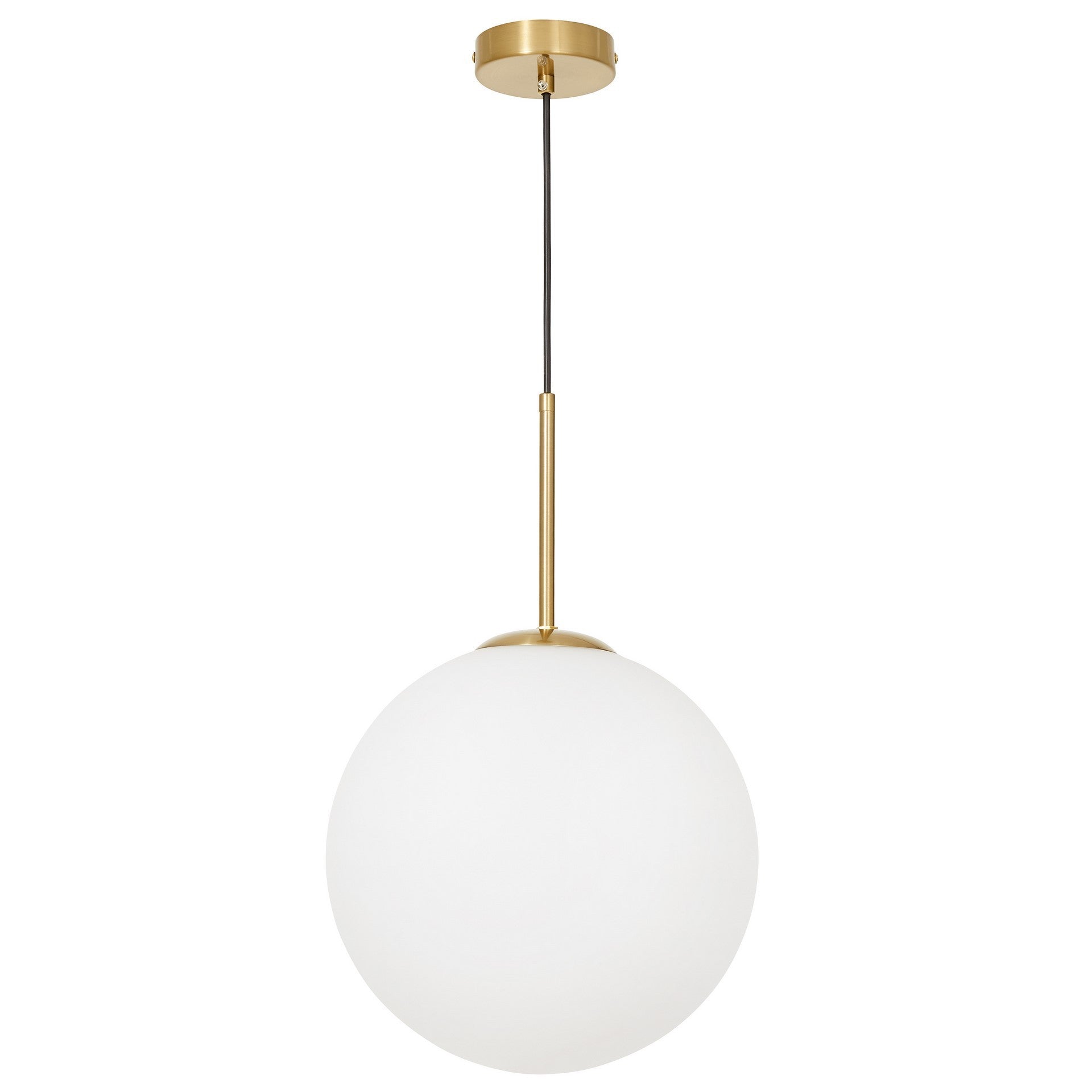 MODERN BRASS PENDANT LAMP FREDICA D30 - LuminaLux