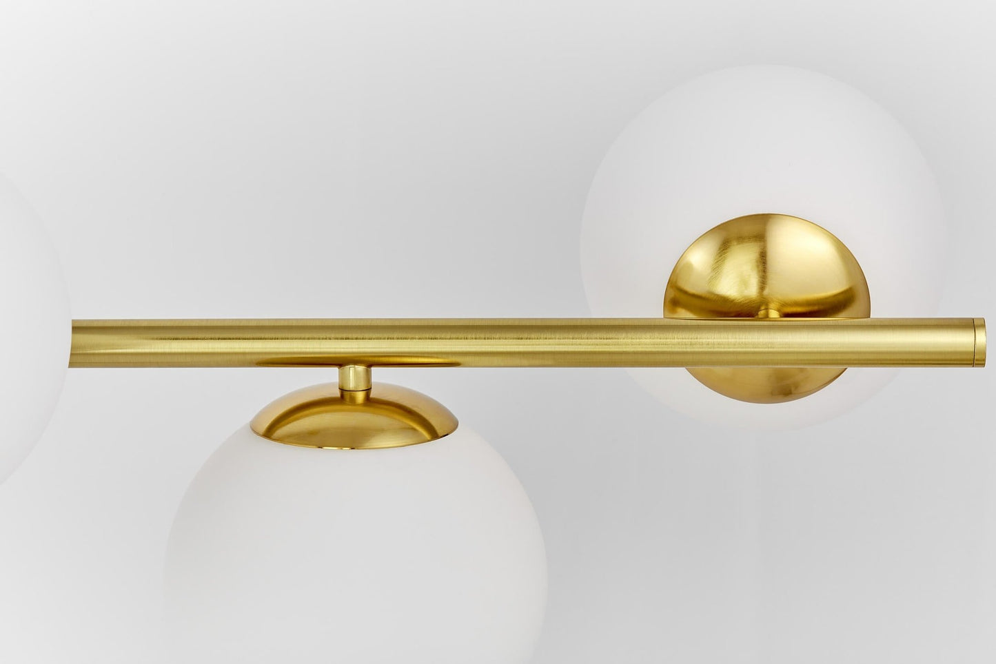 MODERN BRASS PENDANT LAMP FREDICA W7 - LuminaLux