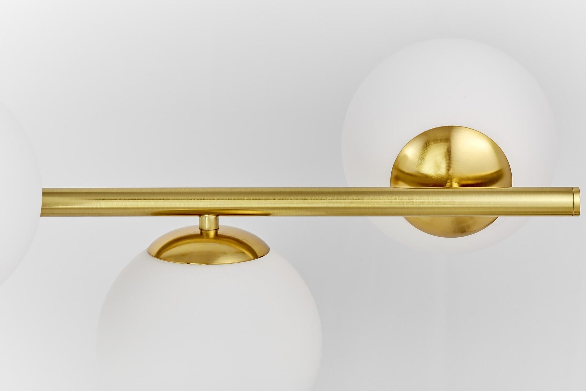 MODERN BRASS PENDANT LAMP FREDICA W7 - LuminaLux