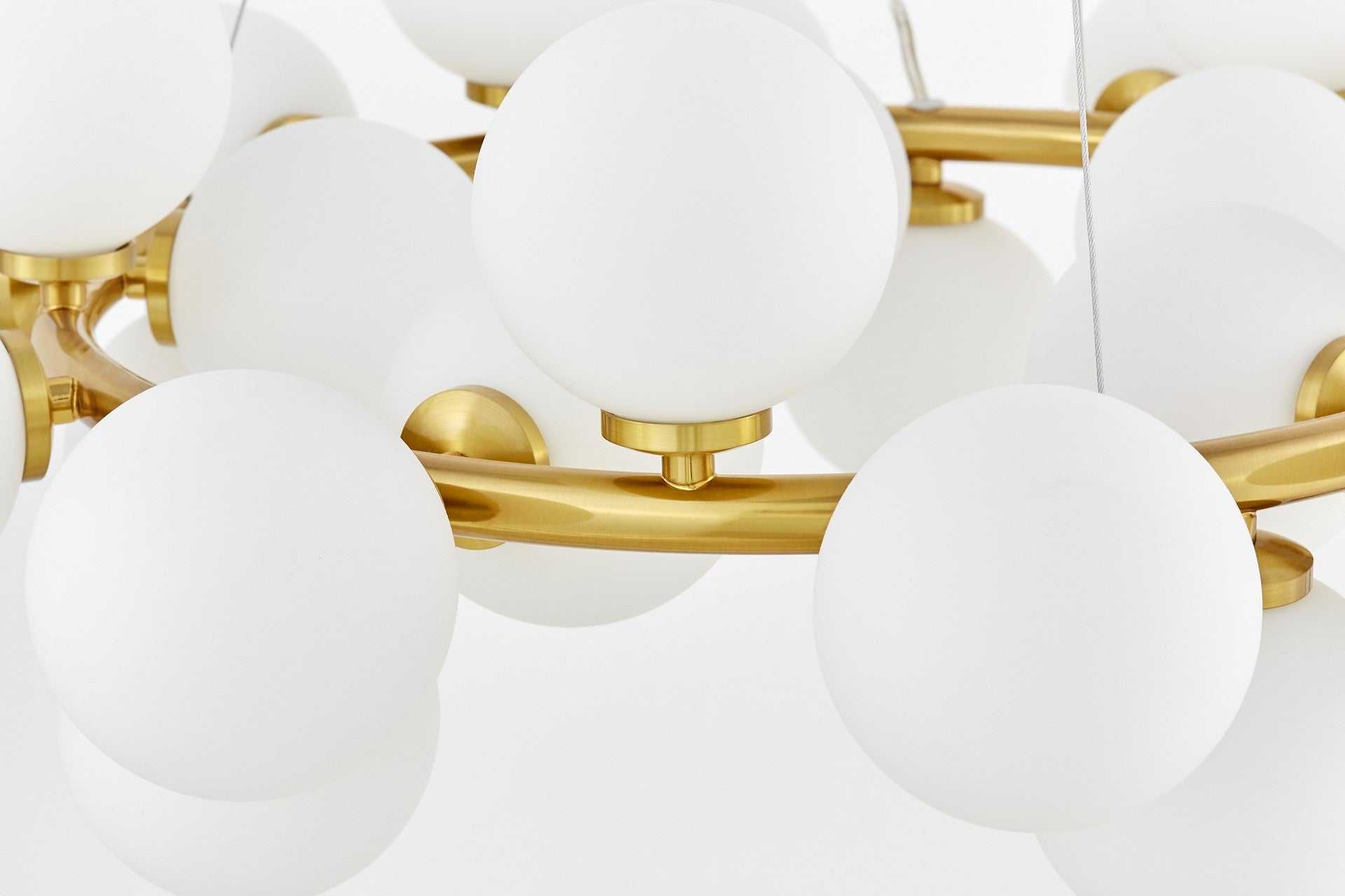 MODERN BRASS PENDANT LAMP MARSIAD W25 - LuminaLux