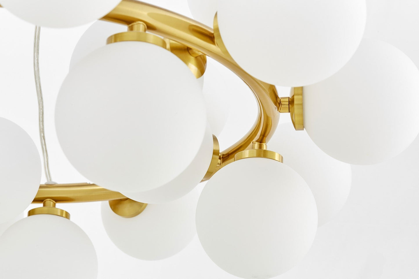 MODERN BRASS PENDANT LAMP MARSIAD W25 - LuminaLux