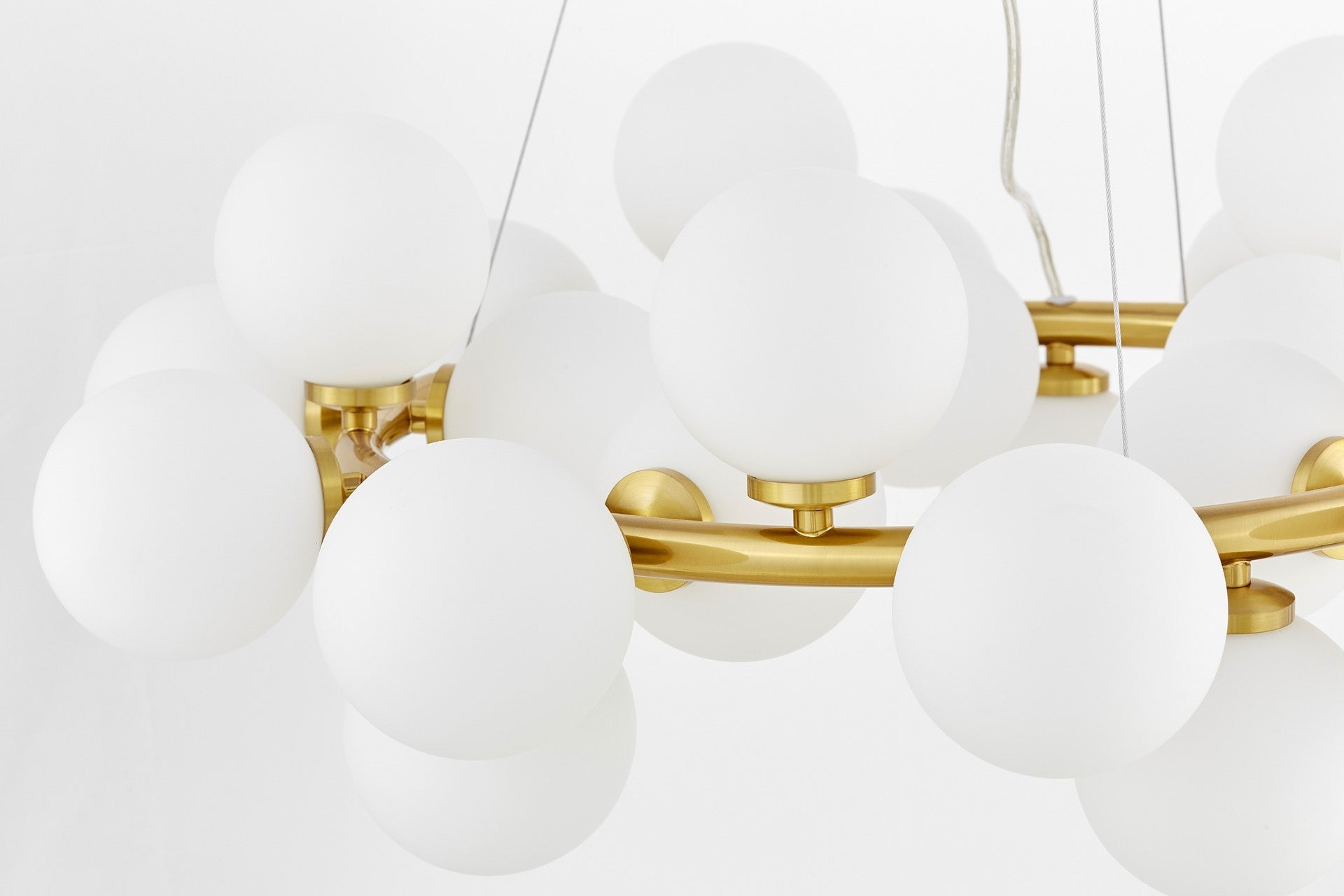 MODERN BRASS PENDANT LAMP MARSIAD W25 - LuminaLux