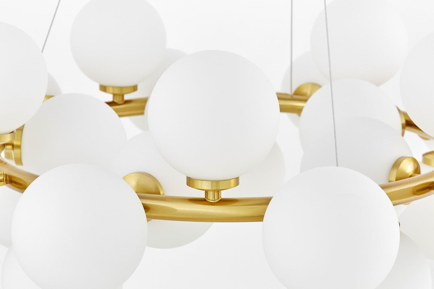 MODERN BRASS PENDANT LAMP MARSIAD W25 - LuminaLux