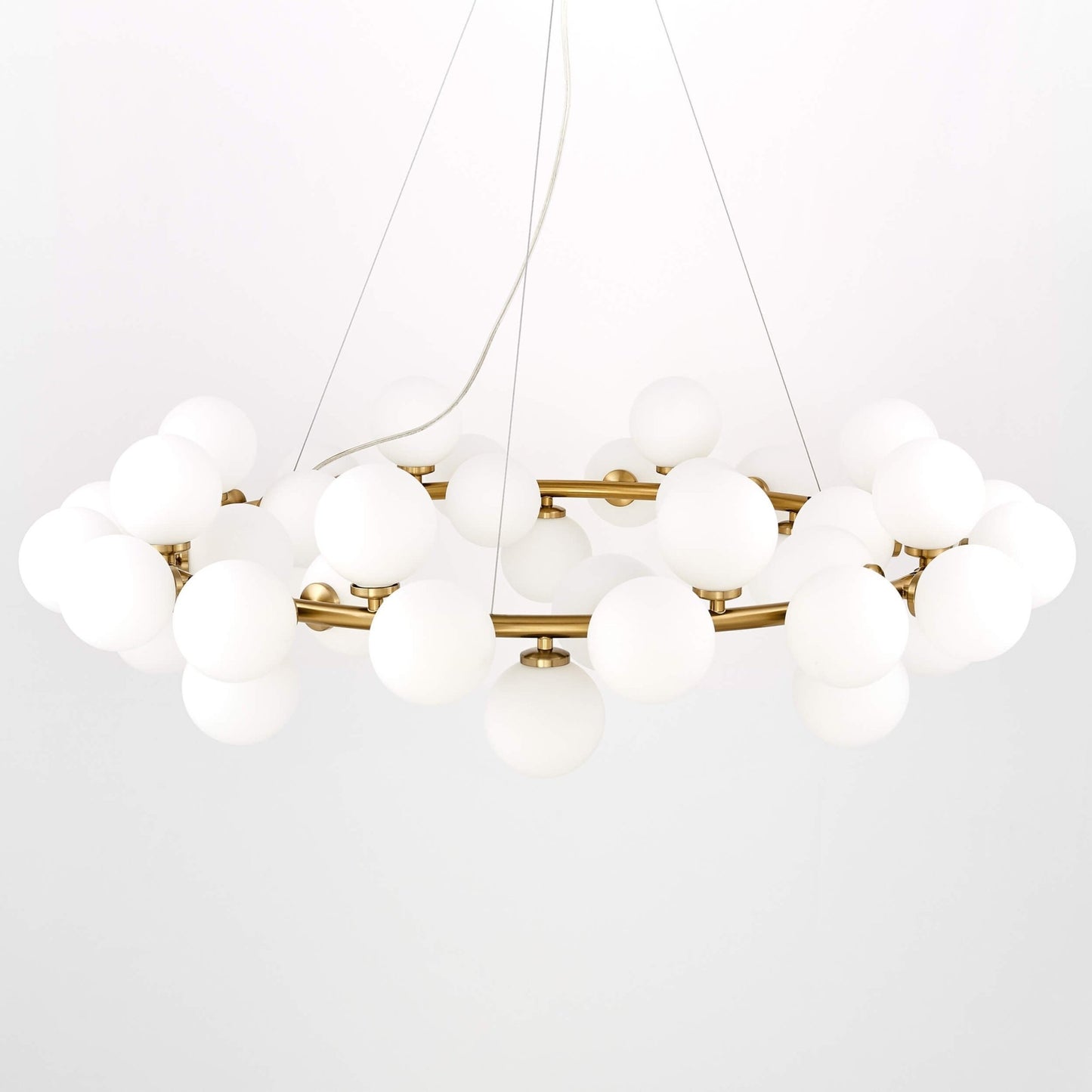 MODERN BRASS PENDANT LAMP MARSIAD W40 - LuminaLux
