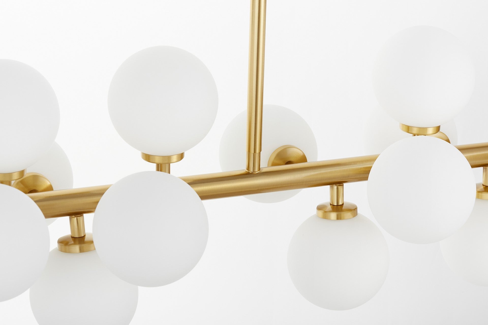 MODERN BRASS PENDANT LAMP PETRICA W16 - LuminaLux