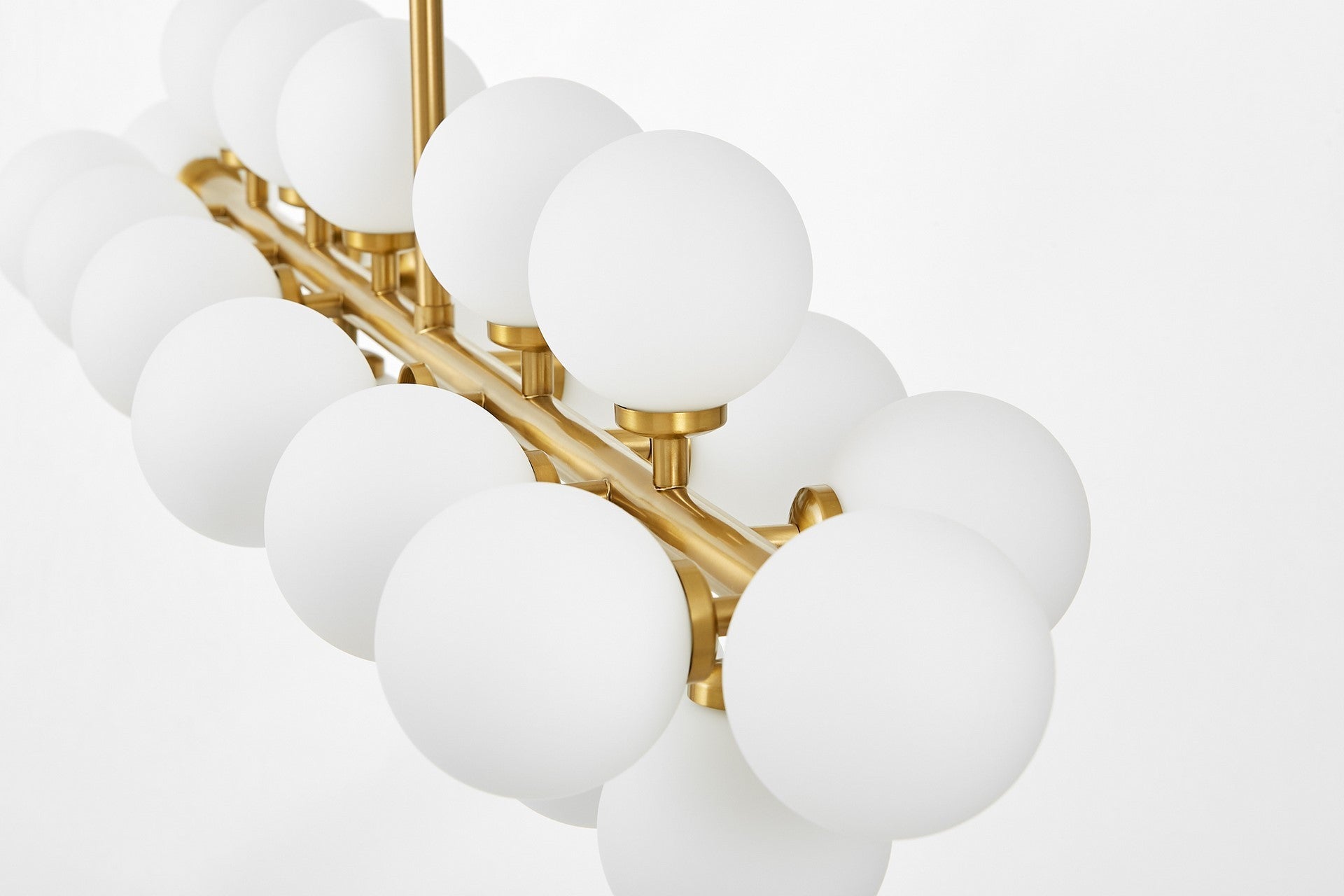MODERN BRASS PENDANT LAMP PETRICA W24 - LuminaLux