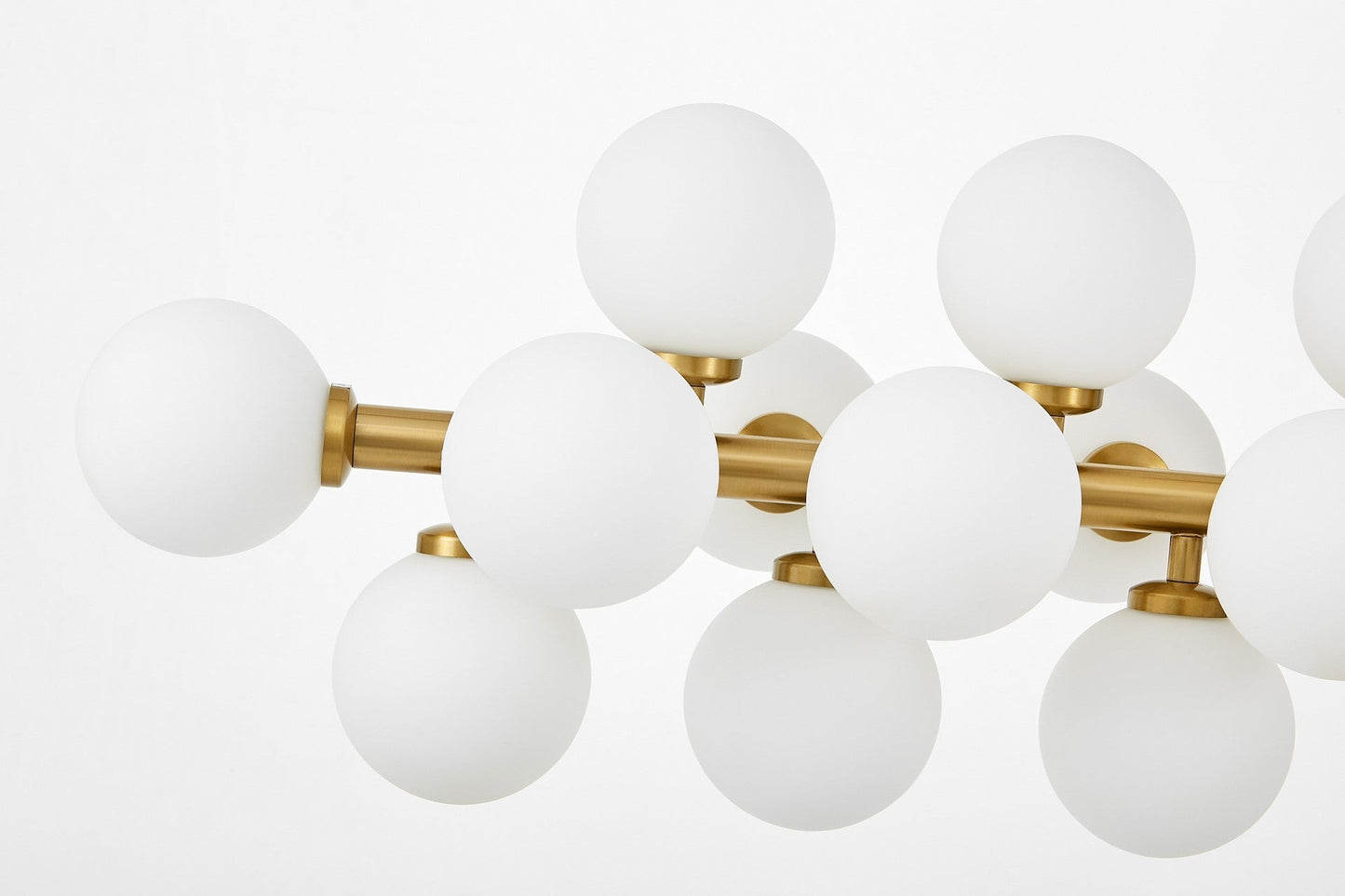 MODERN BRASS PENDANT LAMP PETRICA W24 - LuminaLux