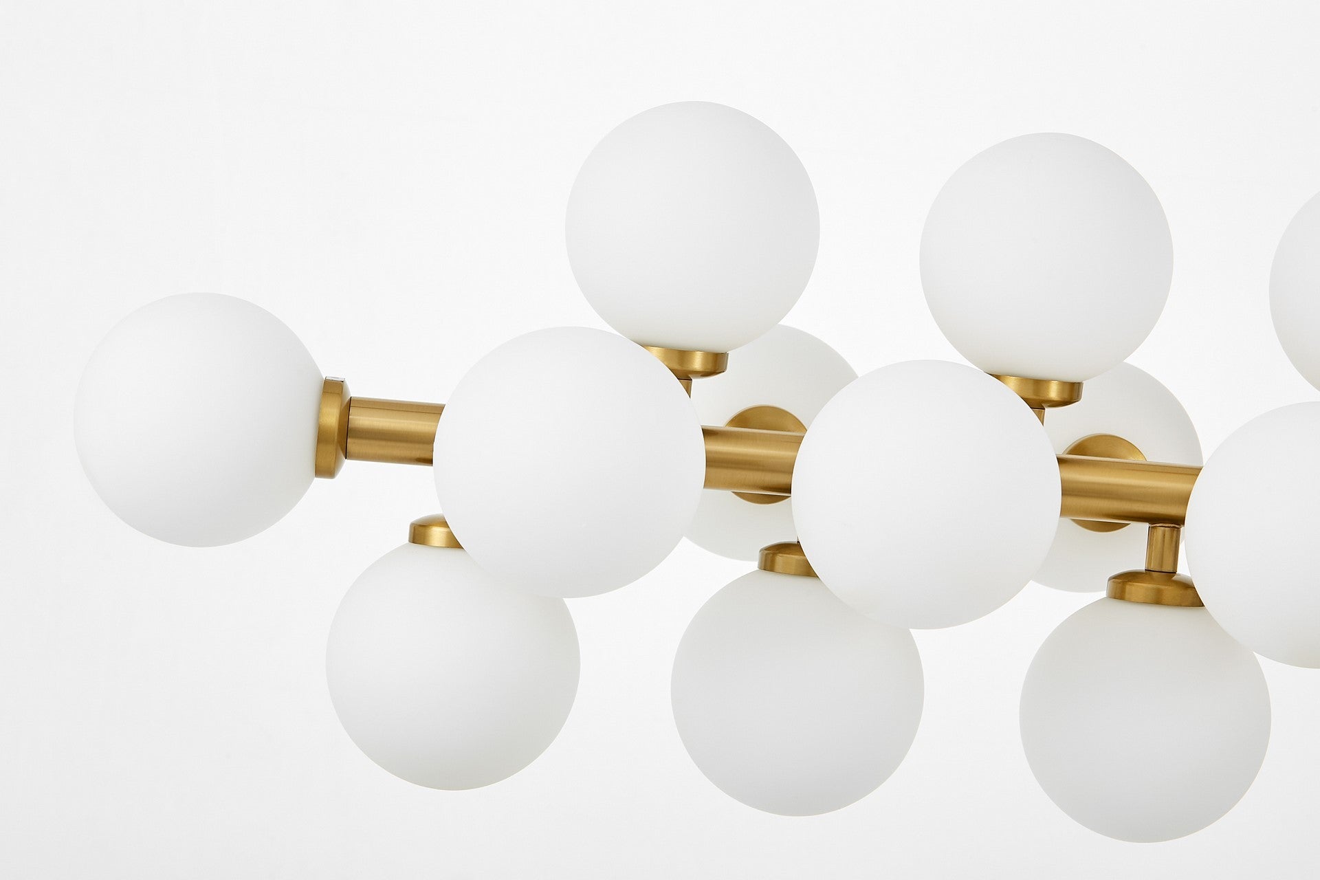 MODERN BRASS PENDANT LAMP PETRICA W24 - LuminaLux