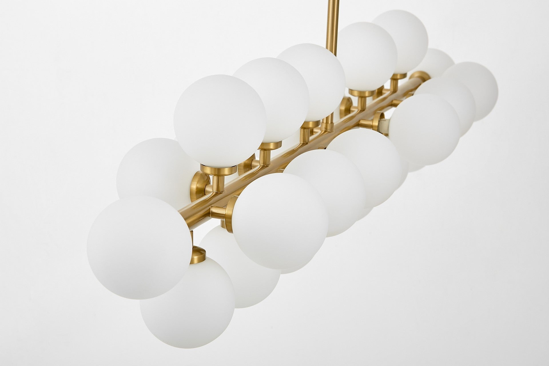 MODERN BRASS PENDANT LAMP PETRICA W24 - LuminaLux