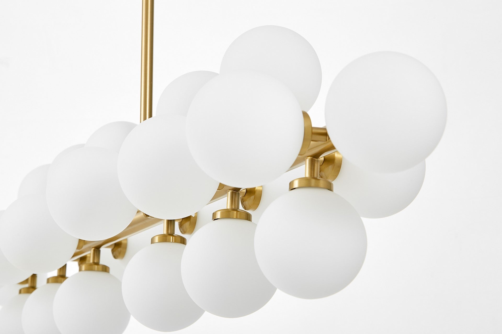 MODERN BRASS PENDANT LAMP PETRICA W24 - LuminaLux