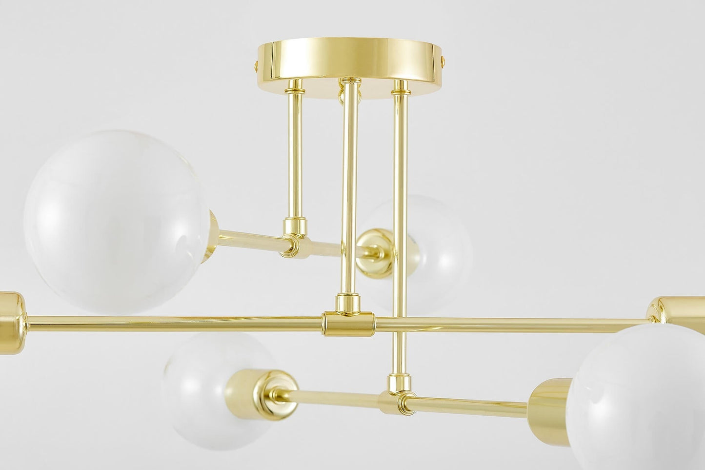 MODERN CEILING LAMP CLASSIC GOLD NOVA W6 - LuminaLux