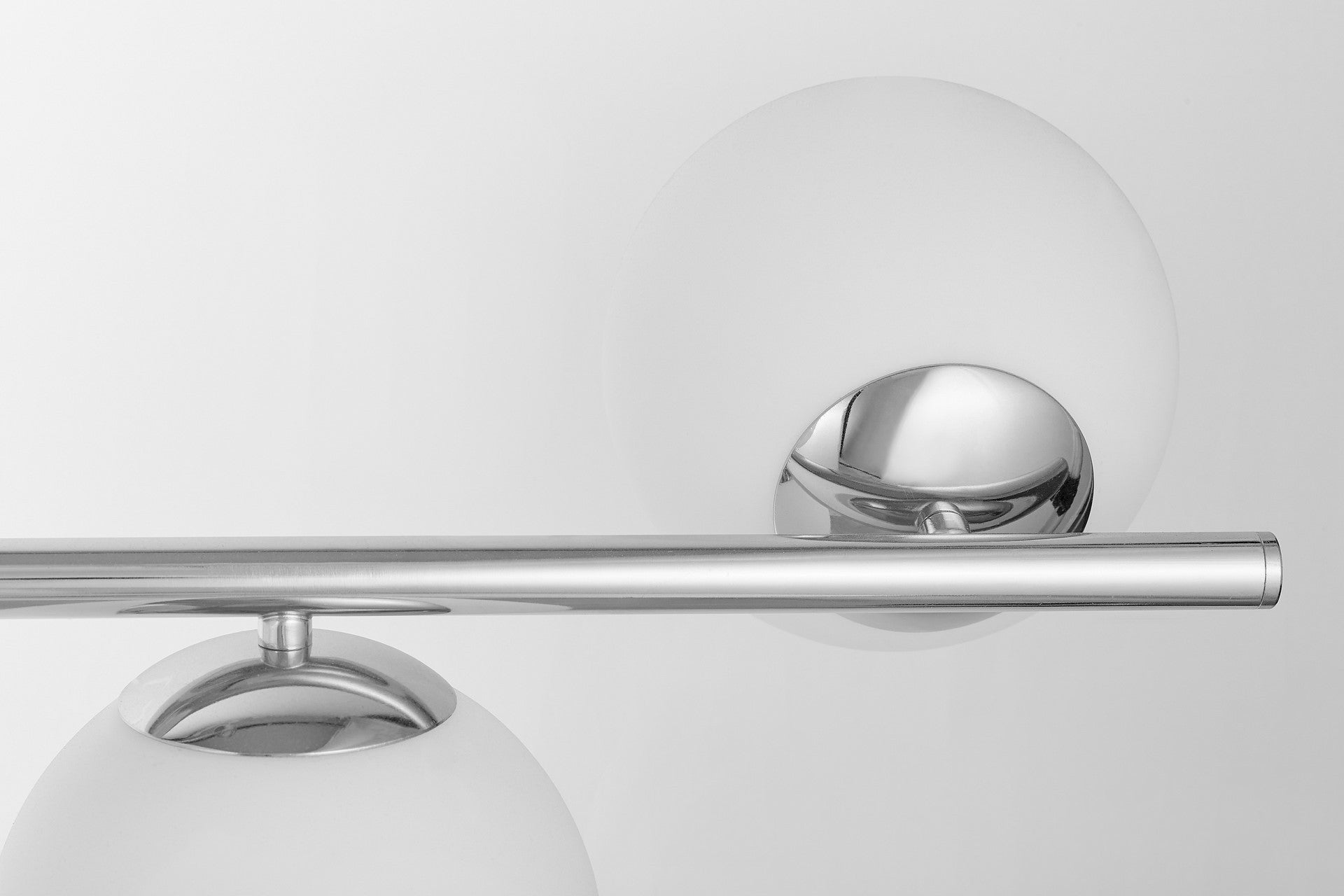 MODERN CHROME PENDANT LAMP FREDICA W7 - LuminaLux