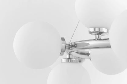 MODERN CHROME PENDANT LAMP MARSIAD W15 - LuminaLux