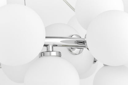 MODERN CHROME PENDANT LAMP MARSIAD W25 - LuminaLux