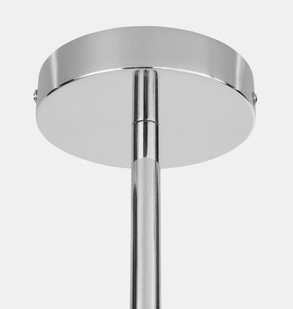 MODERN CHROME PENDANT LAMP PETRICA W16 - LuminaLux
