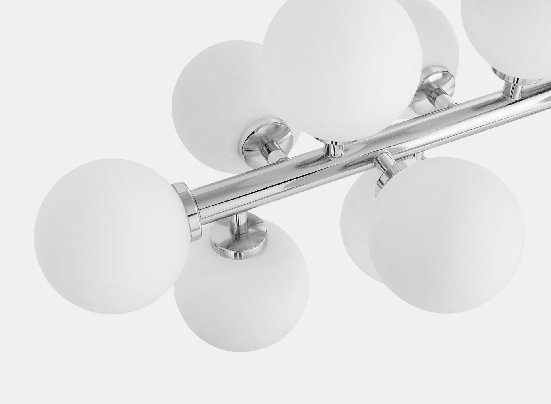 MODERN CHROME PENDANT LAMP PETRICA W16 - LuminaLux