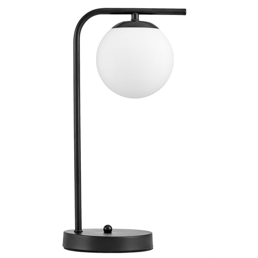 MODERN DESK LAMP BLACK TESO W1 - LuminaLux