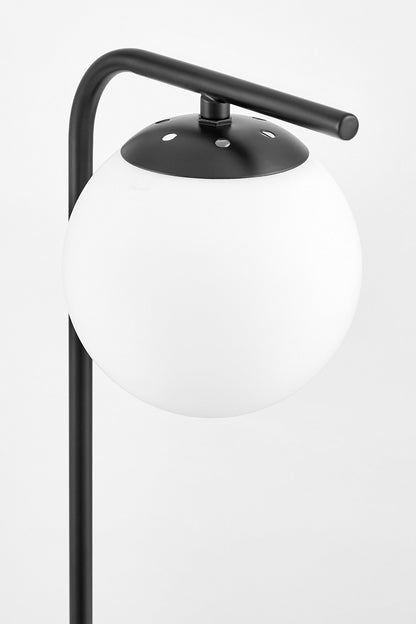 MODERN DESK LAMP BLACK TESO W1 - LuminaLux