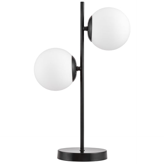 MODERN DESK LAMP BLACK TESO W2 - LuminaLux