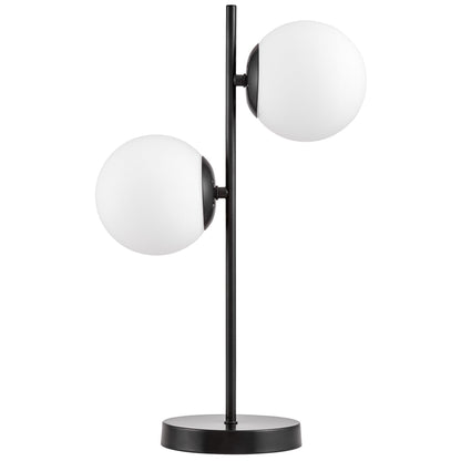 MODERN DESK LAMP BLACK TESO W2 - LuminaLux
