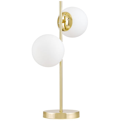 MODERN DESK LAMP CLASSIC GOLD TESO W2 - LuminaLux