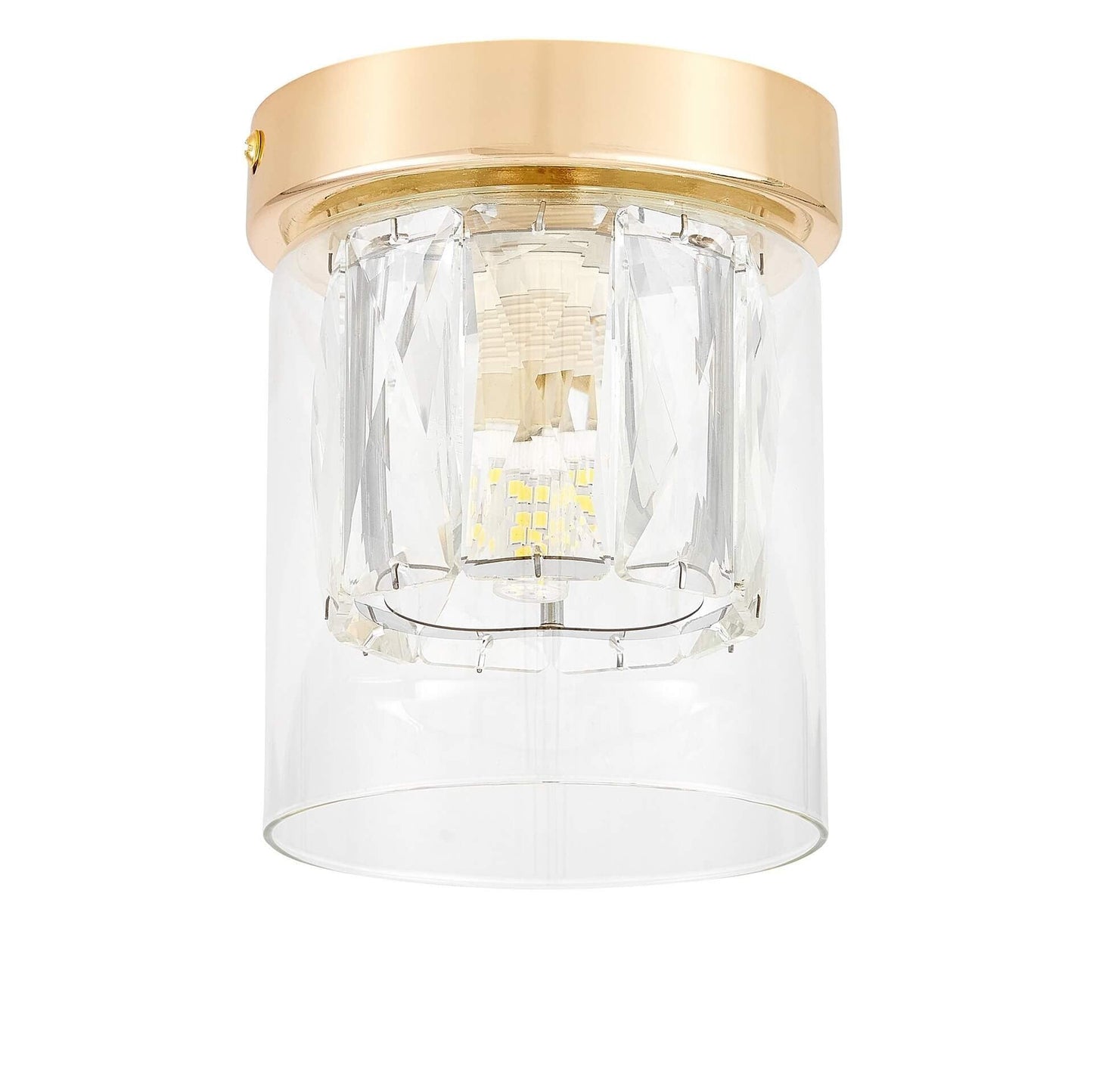 MODERN GOLD DENI CEILING LAMP - LuminaLux