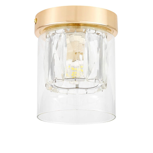 MODERN GOLD DENI CEILING LAMP - LuminaLux