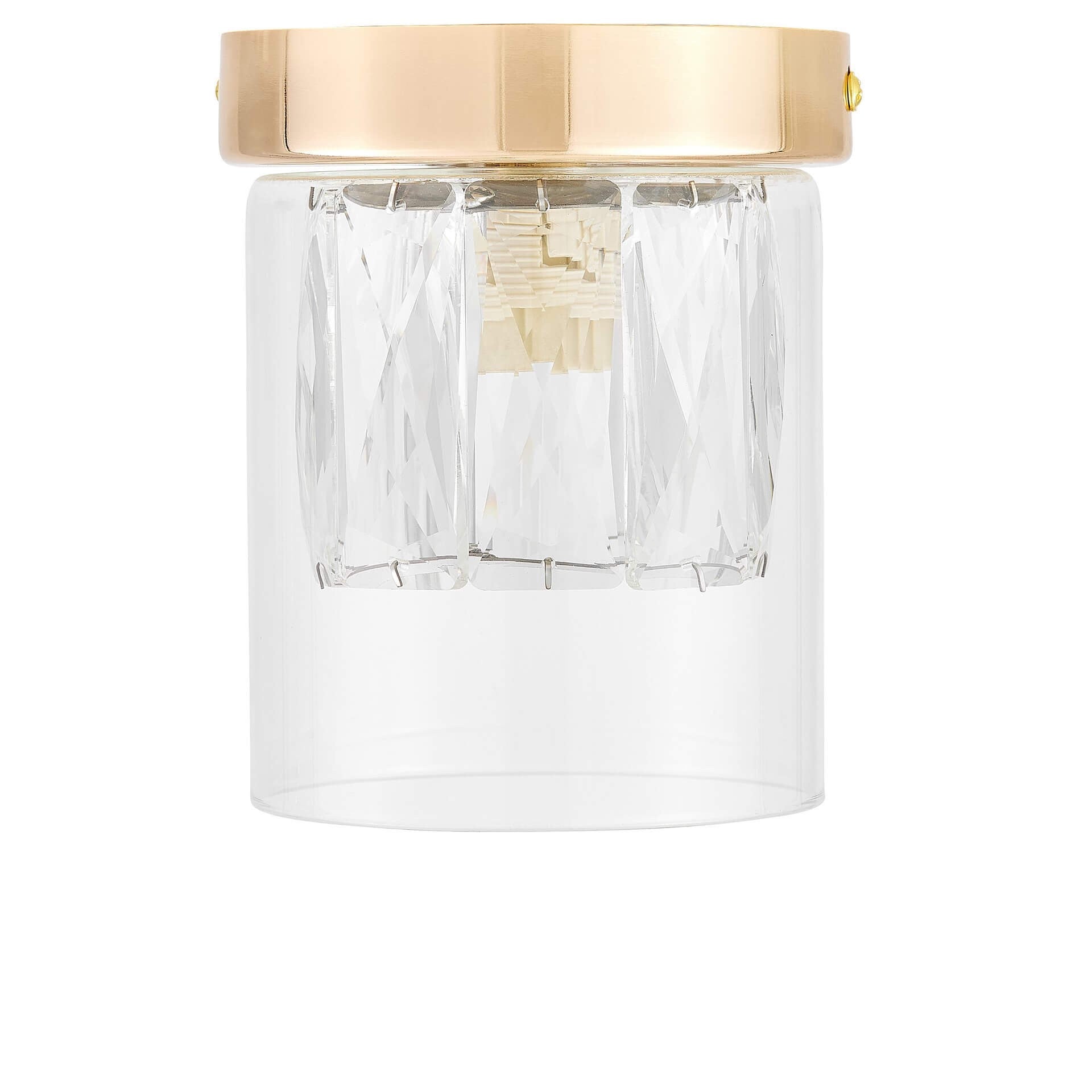 MODERN GOLD DENI CEILING LAMP - LuminaLux